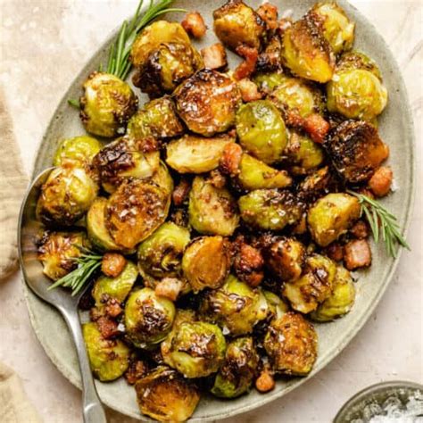 How many sugar are in maple-caramelized brussels sprouts - calories, carbs, nutrition