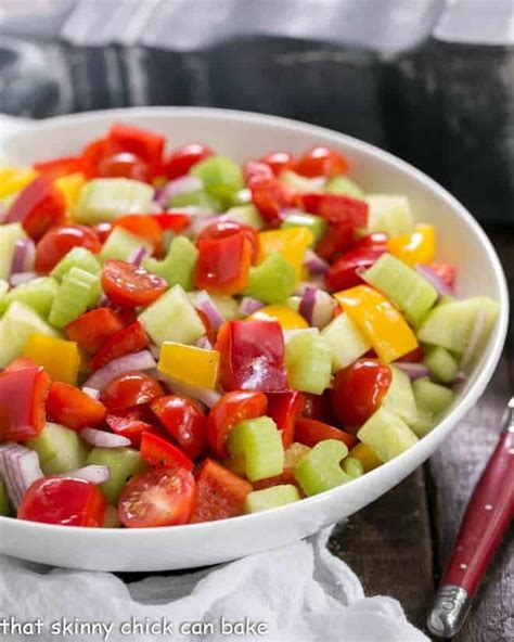 How many sugar are in marinated vegetable salad - calories, carbs, nutrition