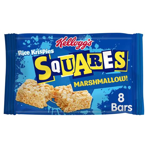 How many sugar are in marshmallow rice krispies bars - calories, carbs, nutrition