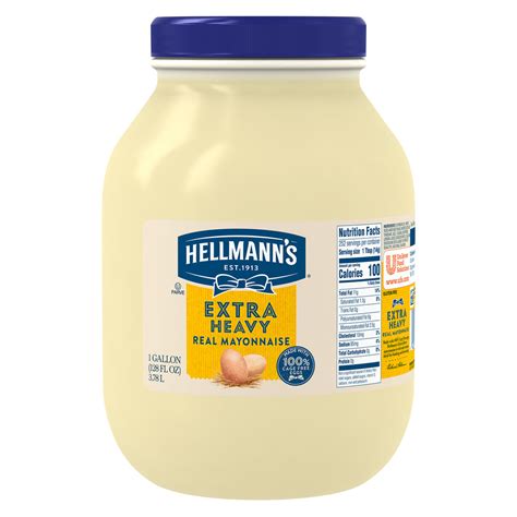 How many sugar are in mayonnaise extra heavy bulk 2 tbsp - calories, carbs, nutrition