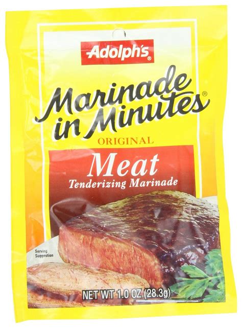 How many sugar are in meat marinade, 1 oz - calories, carbs, nutrition