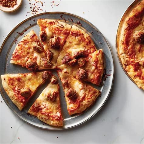 How many sugar are in meatball marinara pizza - calories, carbs, nutrition