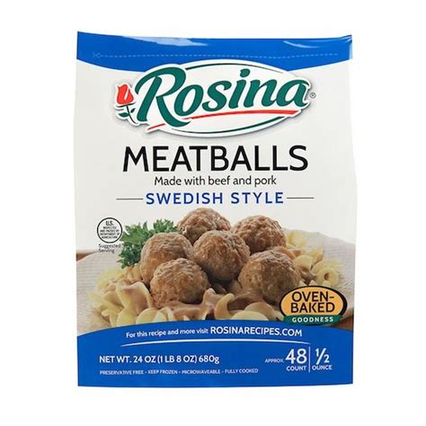 How many sugar are in meatballs swedish 1 oz 3 ea - calories, carbs, nutrition