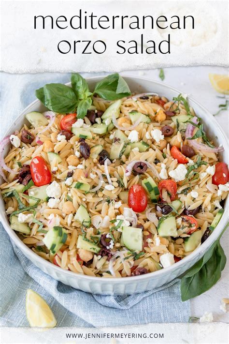 How many sugar are in mediterranean orzo salad - calories, carbs, nutrition