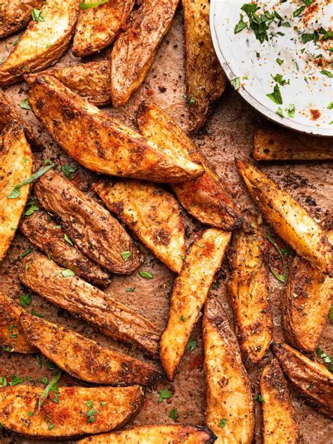 How many sugar are in mediterranean potato wedges - calories, carbs, nutrition