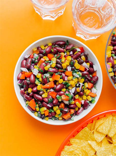 How many sugar are in mexican bean salad - calories, carbs, nutrition