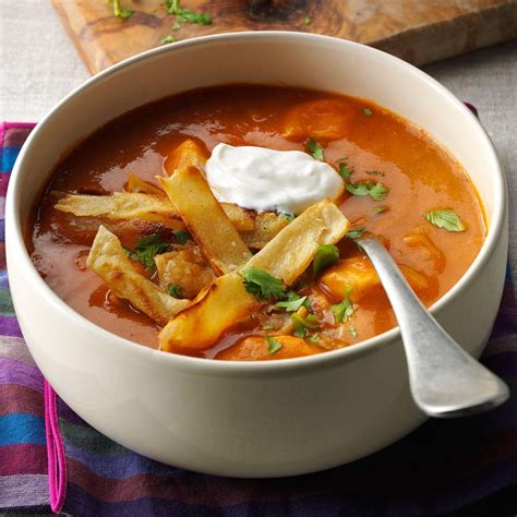 How many sugar are in mexican chicken tortilla soup - calories, carbs, nutrition