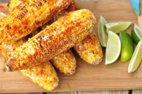 How many sugar are in mexican grilled corn on the cob - calories, carbs, nutrition