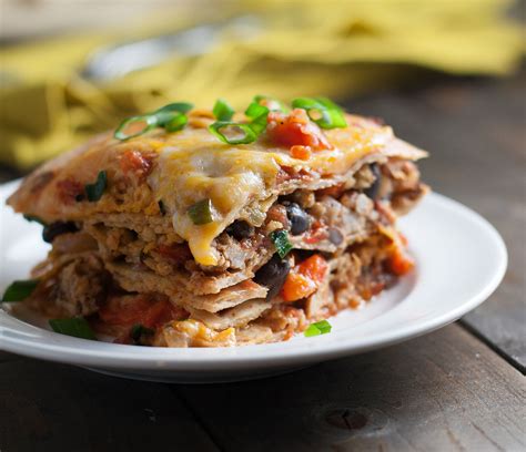 How many sugar are in mexican lasagna - calories, carbs, nutrition