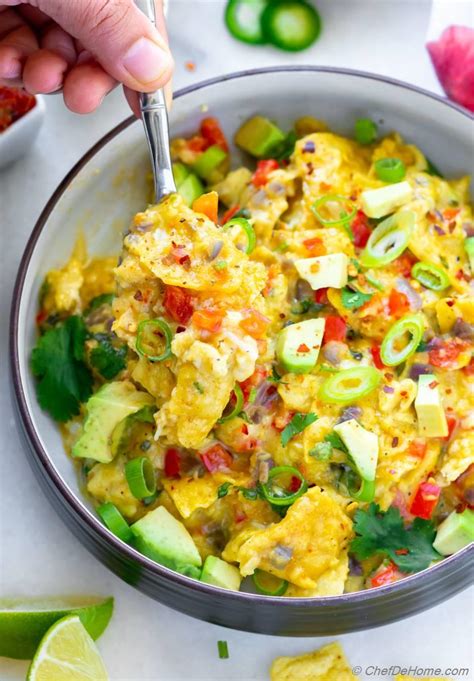 How many sugar are in migas mexican scrambled eggs - calories, carbs, nutrition