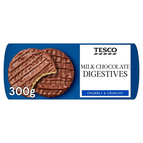 How many sugar are in milk chocolate digestive biscuits - calories, carbs, nutrition