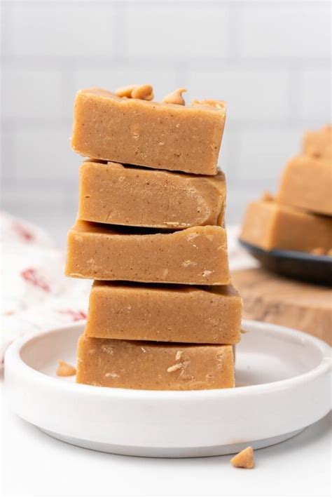 How many sugar are in mini peanut butter fudge no bake - calories, carbs, nutrition