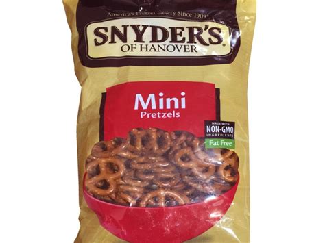 How many sugar are in mini pretzels (delta) - calories, carbs, nutrition