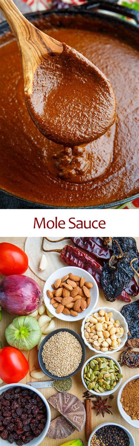 How many sugar are in mole sauce - calories, carbs, nutrition