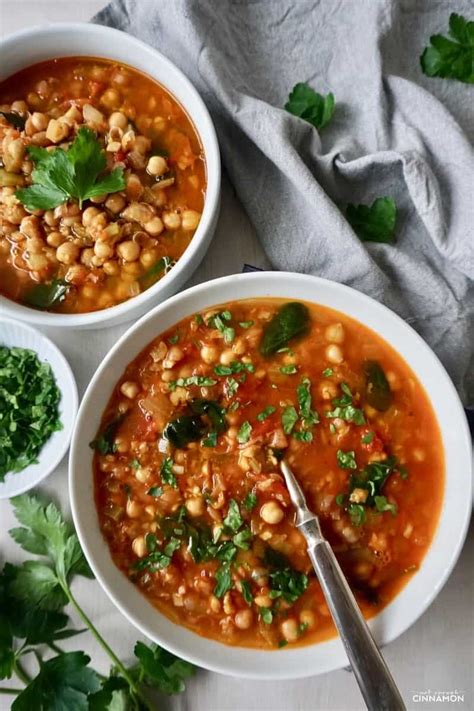 How many sugar are in moroccan spiced chickpea soup - calories, carbs, nutrition