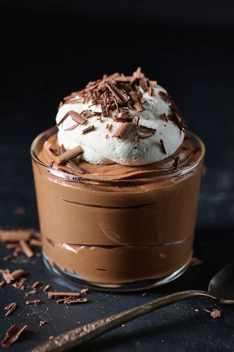 How many sugar are in mousse au chocolat - calories, carbs, nutrition