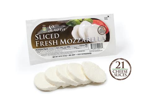 How many sugar are in mozarella - calories, carbs, nutrition