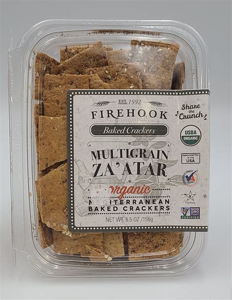 How many sugar are in multigrain and flaxseed water crackers - calories, carbs, nutrition