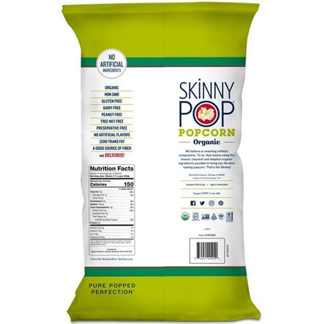 How many sugar are in natural popcorn - calories, carbs, nutrition