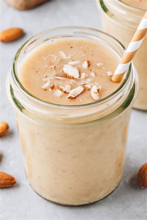 How many sugar are in natural smoothie honey almond 16 oz - calories, carbs, nutrition