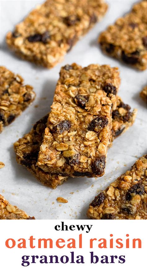 How many sugar are in oatmeal raisin nutrition bar - calories, carbs, nutrition