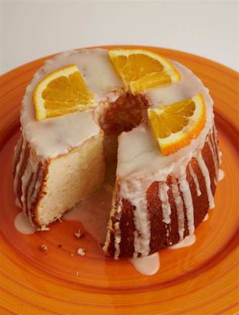 How many sugar are in orange almond angel foodcake - calories, carbs, nutrition