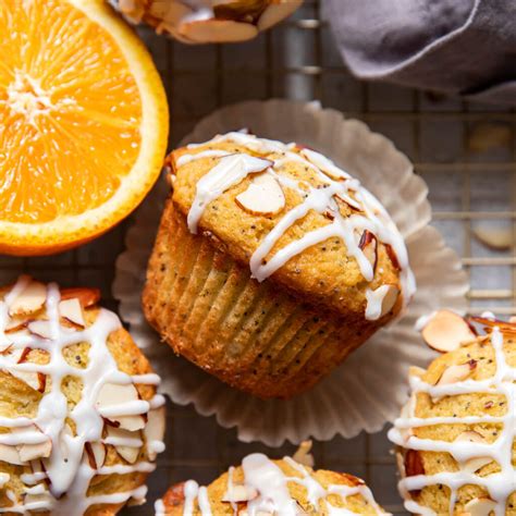 How many sugar are in orange almond muffin (48754.43) - calories, carbs, nutrition