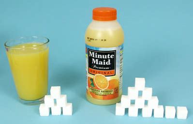 How many sugar are in orange juice - chilled, includes from concentrate - calories, carbs, nutrition