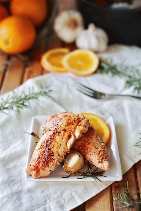 How many sugar are in orange rosemary chicken with gremolata - calories, carbs, nutrition