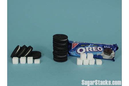 How many sugar are in oreo - calories, carbs, nutrition