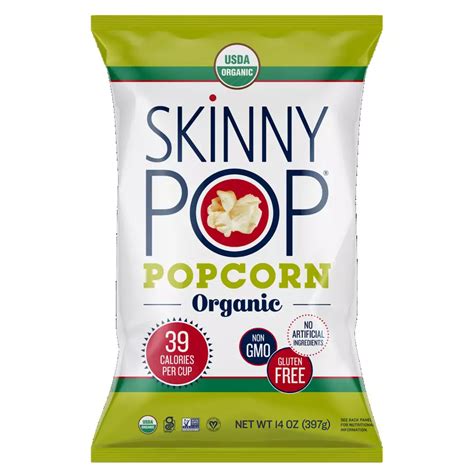 How many sugar are in organic popcorn - calories, carbs, nutrition