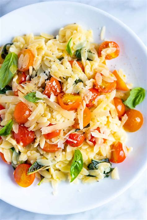 How many sugar are in orzo with basil - calories, carbs, nutrition