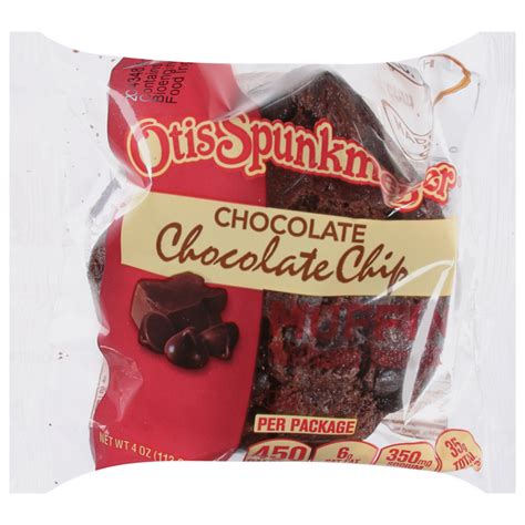 How many sugar are in otis spunkmeyer, chocolate chip muffin, reduced fat - calories, carbs, nutrition