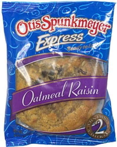 How many sugar are in otis spunkmeyer, oatmeal raisin cookie, reduced fat - calories, carbs, nutrition