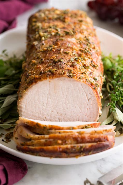 How many sugar are in oven roasted pork loin - calories, carbs, nutrition