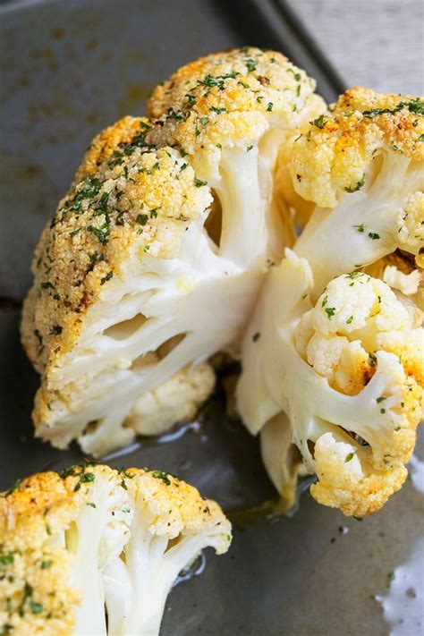 How many sugar are in oven-roasted cauliflower - calories, carbs, nutrition