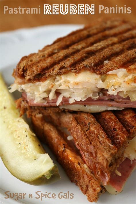 How many sugar are in pastrami reuben panini (36731.2) - calories, carbs, nutrition