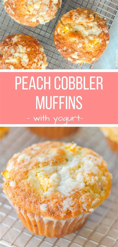 How many sugar are in peach yogurt muffin - calories, carbs, nutrition