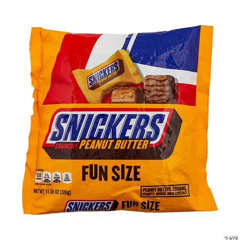 How many sugar are in peanut butter fun size - calories, carbs, nutrition