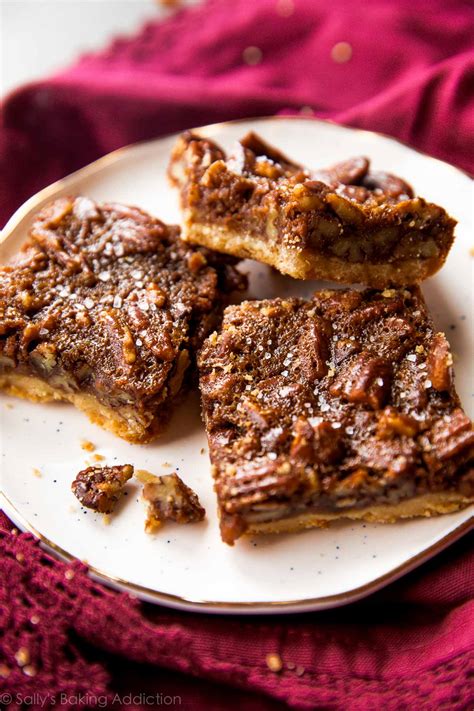 How many sugar are in pecan pie bar - calories, carbs, nutrition