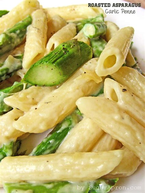 How many sugar are in penne pasta with asparagus & fontina - calories, carbs, nutrition