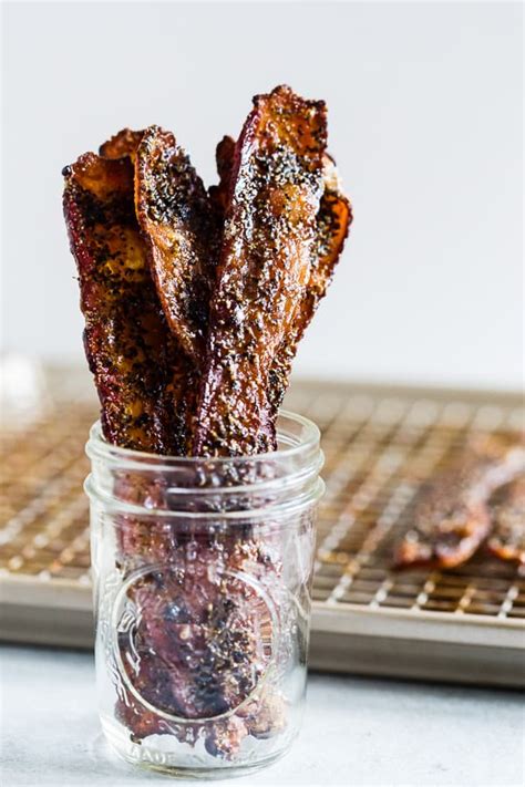 How many sugar are in peppercorn maple bacon - calories, carbs, nutrition