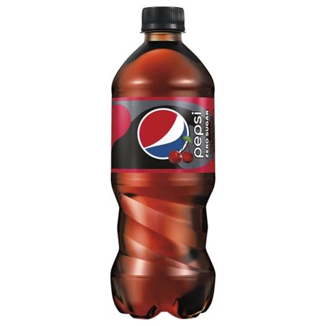 How many sugar are in pepsi wild cherry, bottle, 20oz - calories, carbs, nutrition