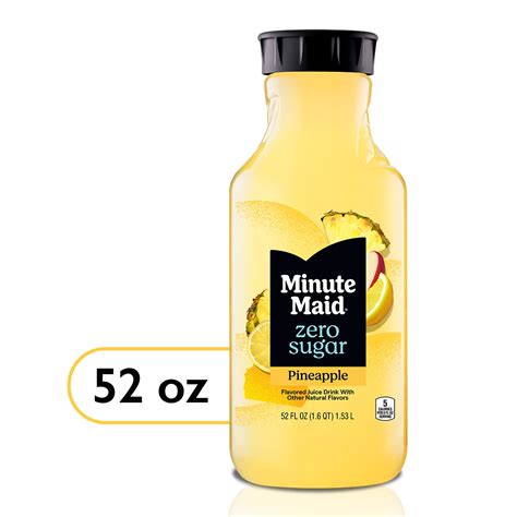 How many sugar are in pineapple orange lemonade - calories, carbs, nutrition