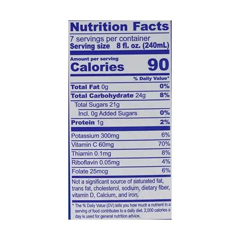 How many sugar are in pink grapefruit juice - calories, carbs, nutrition