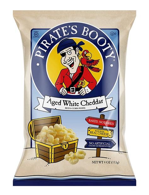 How many sugar are in pirates booty - calories, carbs, nutrition