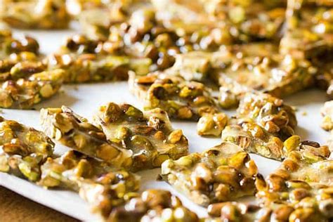 How many sugar are in pistachio brittle - calories, carbs, nutrition