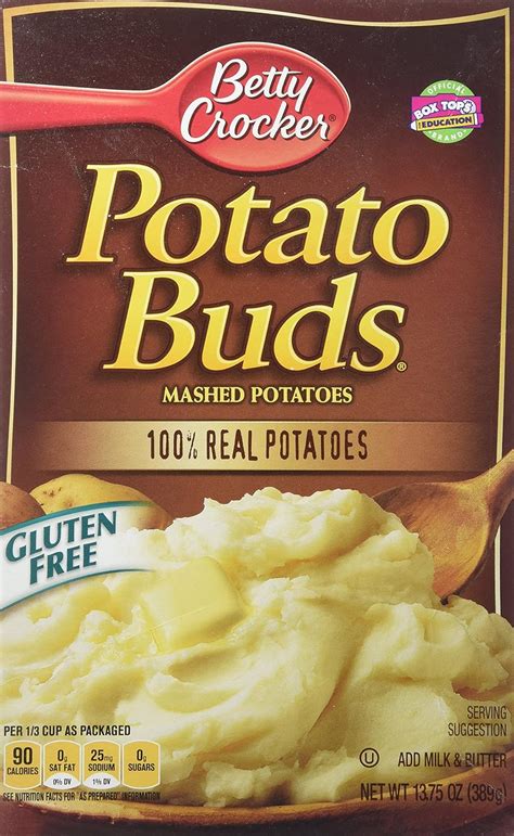 How many sugar are in potato buds mashed potatoes - calories, carbs, nutrition