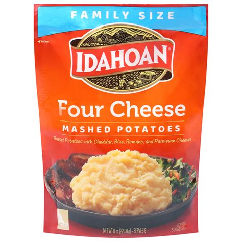 How many sugar are in potatoes instant mashed three cheese 1/2 cup - calories, carbs, nutrition