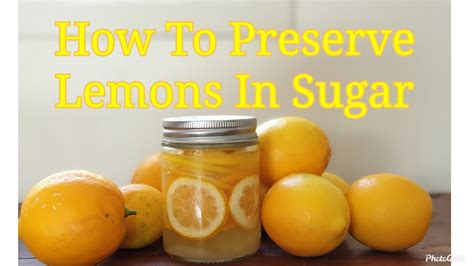 How many sugar are in preserved lemons - calories, carbs, nutrition